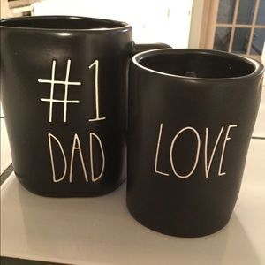 Rae Dunn # Dad and Candle 🕯 💕 Love candle